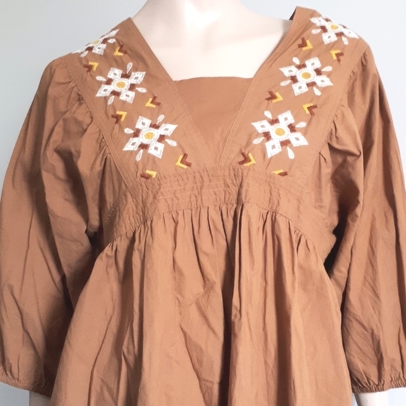 Embroidered Tunic Dress - Picture 4 of 13